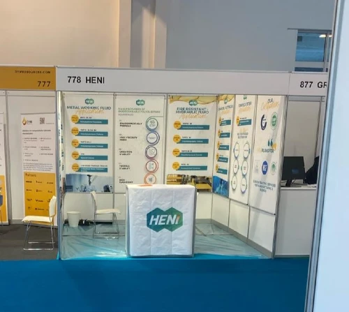 Heni Chemicals event photo – industry networking and brand presentation